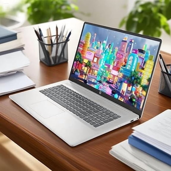 HP Portable Laptop, 17.3" HD+ Touchscreen, Intel Core i5-1335U, 8GB RAM, 1TB SSD,Backlit KB, Webcam, HDMI, Wi-Fi 6, Windows 11 Pro, Silver