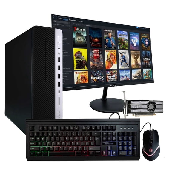 HP Prebuilt Gaming Desktop Computer, Intel i5, 16GB DDR4 RAM, 1TB SSD