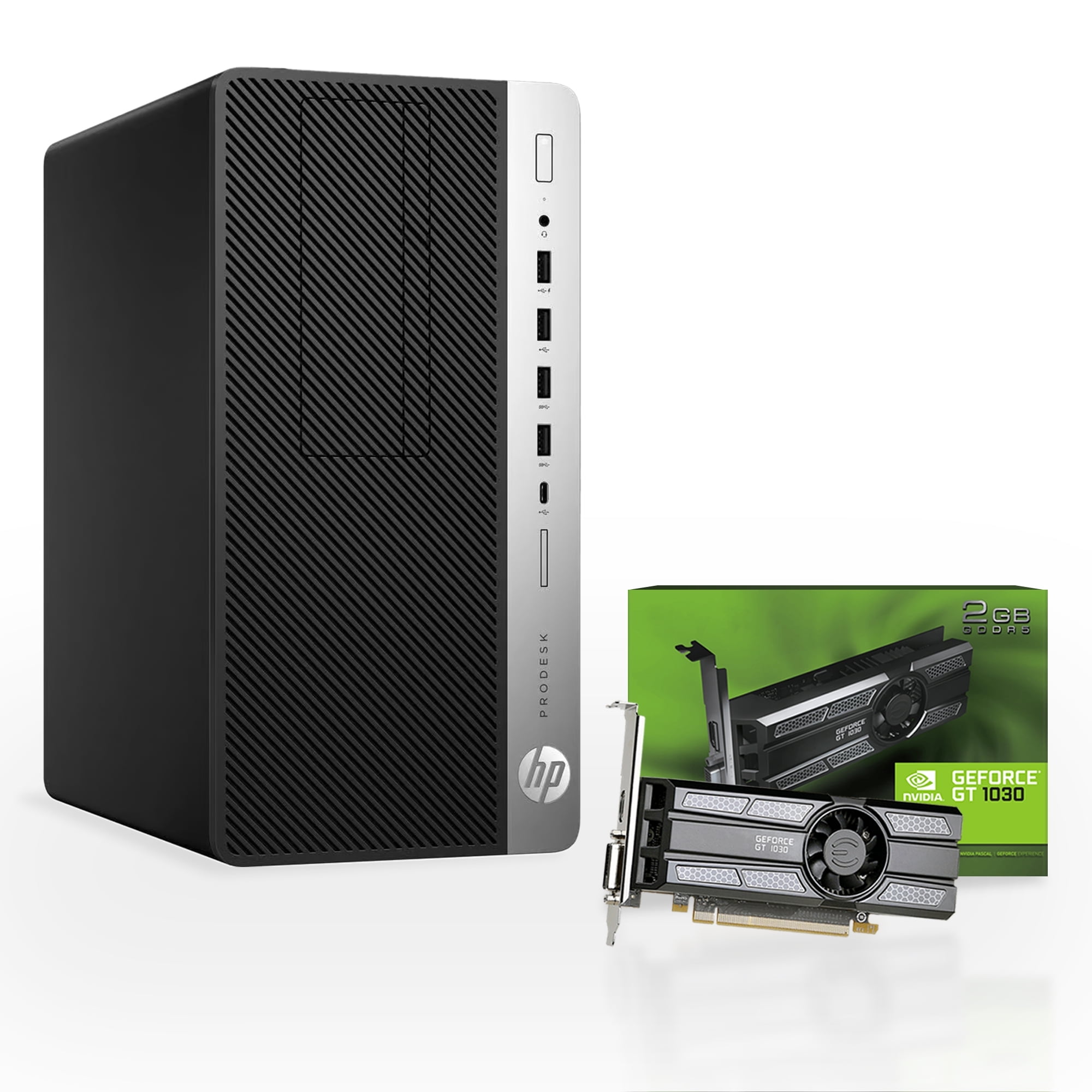 HP ProDesk 600G4 Desktop Computer, Intel i7-8700 3.4GHz, 16GB DDR4