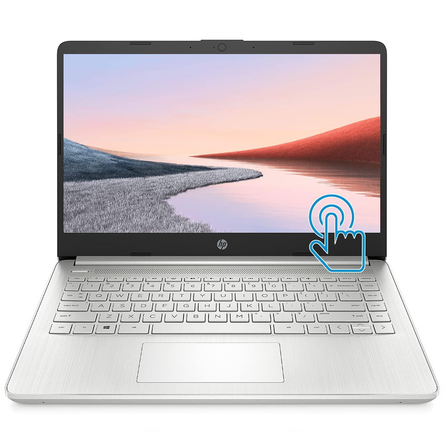 HP Premium Laptop (2021 Latest Model), 14" HD Touchscreen, AMD Athlon