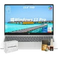 thumbnail image 1 of HP Premium Touchscreen Laptop Computer, 15.6" FHD IPS, Intel Core i7-1355U CPU, 64GB RAM, 1TB SSD, Intel Iris Xe Graphics, Numeric Pad, Wi-Fi 6, Copilot AI PC, Windows 11 Pro for Business, 1 of 8