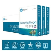 HP Printer Paper, Home and Office 20 lb., 8.5" x 11", 3 Ream, 1500 Sheets