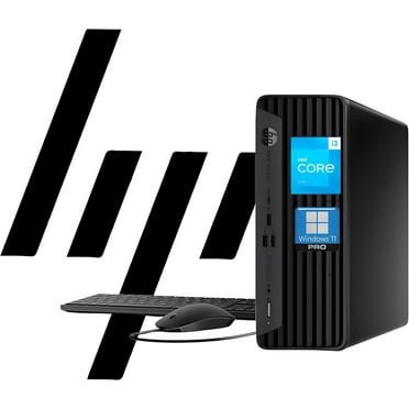 HP Pro 400 G9 SFF Business Desktop Computer, 13th Gen Intel Core i3-13100 (Up to 4.5GHz), 32GB RAM, 1TB PCIe SSD, 2-Display Support, USB-C, DP Port, HDMI,Bluetooth, Wi-Fi, KB&Mouse, Windows 11 Pro