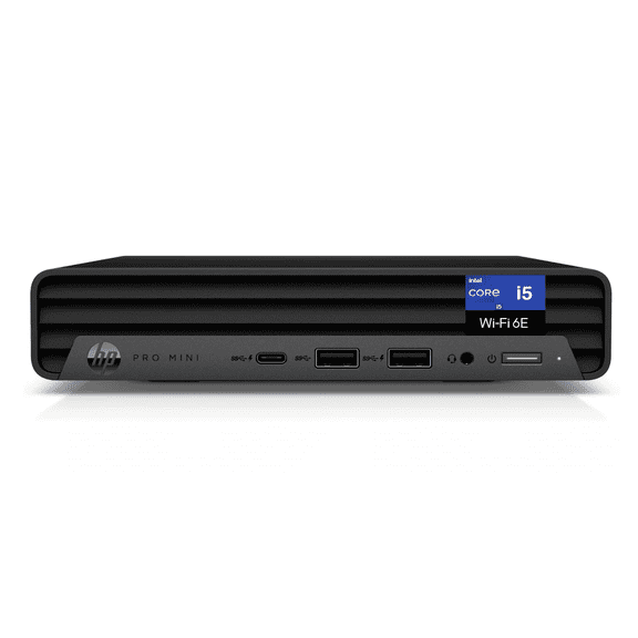 HP Pro Mini 400 Business Mini Desktop (Intel i5-14500T, Intel UHD 770 shared, 32GB DDR4, 2TB PCIe SSD, WiFi 6E, Bluetooth 5.3, 90W PSU, RJ-45, 2 Display Port, 1 x HDMI 2.1, Win 11 Pro)