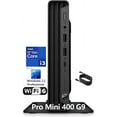 thumbnail image 1 of HP Pro Mini 400 G9 Business Mini PC Desktop Computer, Intel i3-13100T (Beat i5-11500T), 16GB DDR4 RAM, 512GB PCIe SSD, WiFi 6, Bluetooth 5.2, Keyboard and Mouse, Windows 11 Pro, 1 of 6