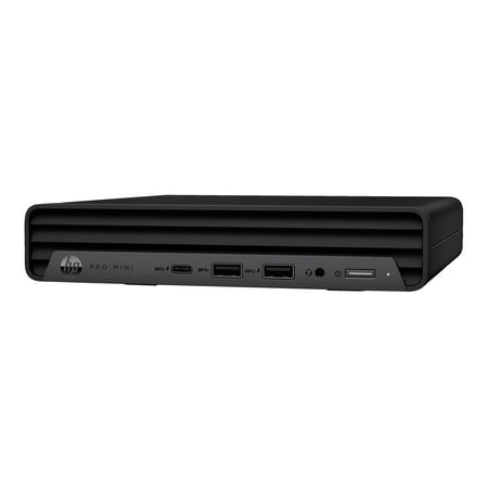 HP Pro Mini 400 G9 Desktop Computer - Intel Core i5 12th Gen i5-12500T Hexa-core (6 Core) 2 GHz - 8 GB RAM DDR4 SDRAM - 512 GB M.2 PCI Express NVMe 4.0 x4 SSD - Mini PC - Intel Q670 Chip - Windows ...