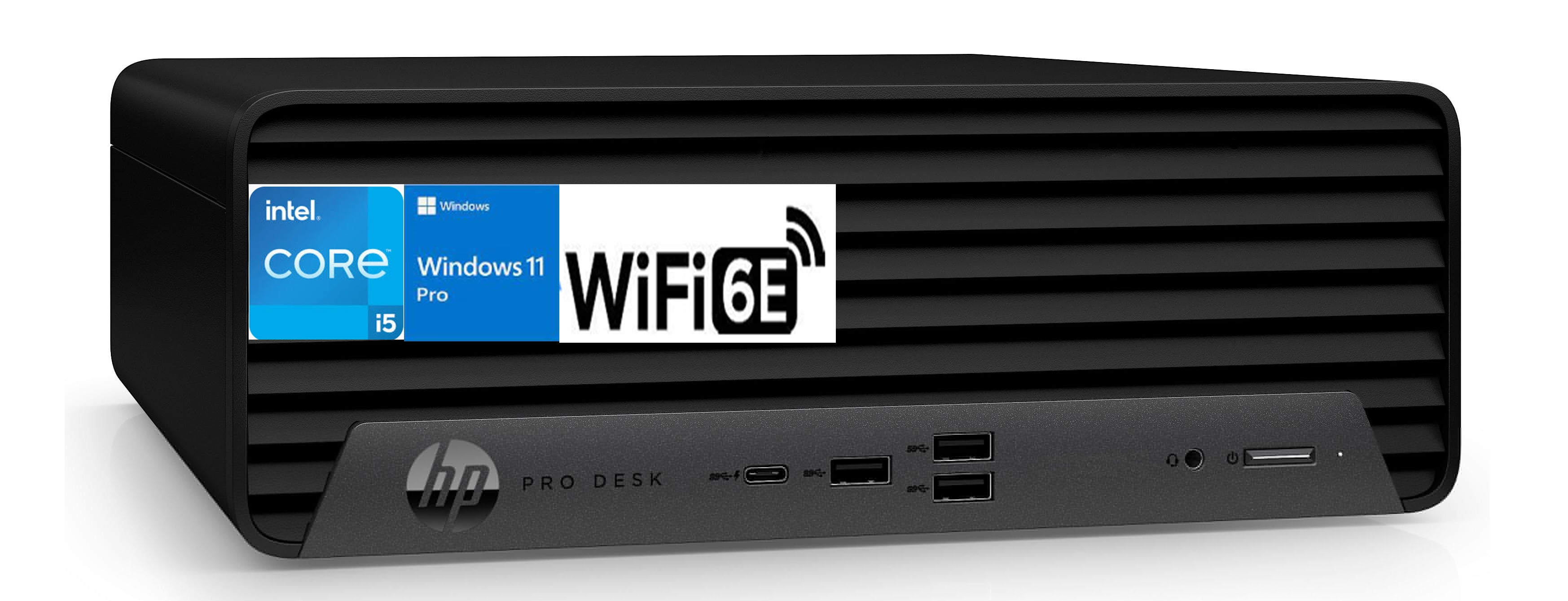 HP Pro 400 G9 SFF Desktop Computer, Intel Core i5-12500, 8 GB RAM