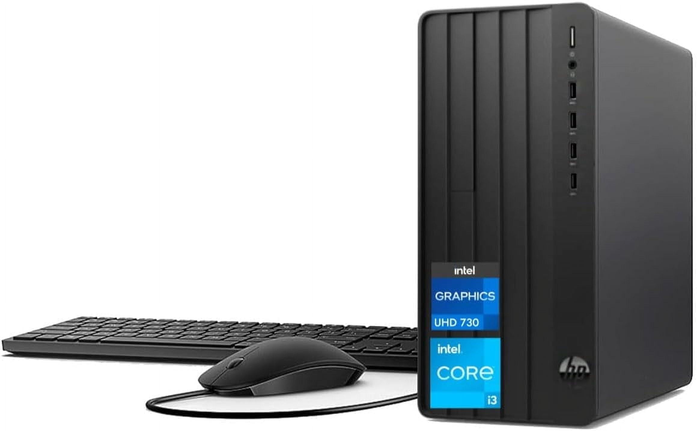 Wi-Fi 9世代i3 新品M.2SSD256gb+HDD1TB office HP, Business Desktop Tower, 13th Gen Intel i3, 32GB RAM, 1TB SSD