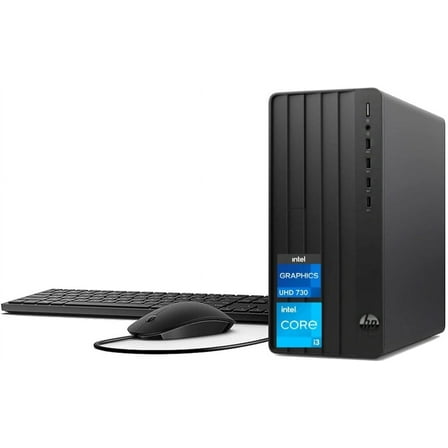 HP Pro Tower 290 G9 Business Desktop, 13th Gen Intel 4-Core Processor (Beats Core i7-9700), 16GB RAM, 512GB PCIe SSD, 2-Monitor Support 4K, HDMI, VGA, Wi-Fi, Windows 11 Pro, Black