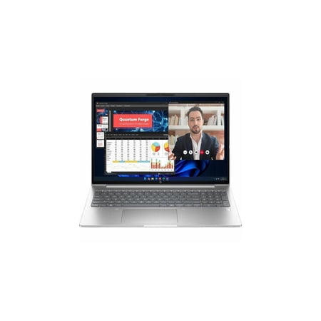 HP ProBook 4 G2a 16" Touchscreen Copilot+ PC Notebook WUXGA AMD Ryzen AI 5 Ryzen AI 400 430 16 GB 512 GB SSD English Keyboard Pike Silver Aluminum