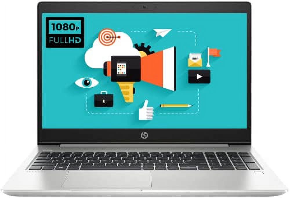 HP ProBook 450 G7 Business Laptop, 15.6'' Full HD Display, Intel Core