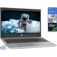 thumbnail image 1 of HP ProBook 450 G7 Notebook, 15.6" HD Display, Intel Core i5-10210U Upto 4.2GHz, 8GB RAM, 128GB NVMe SSD, GeForce MX130, HDMI, DisplayPort via USB-C, Wi-Fi, BT, Windows 10 Pro, 1 of 1