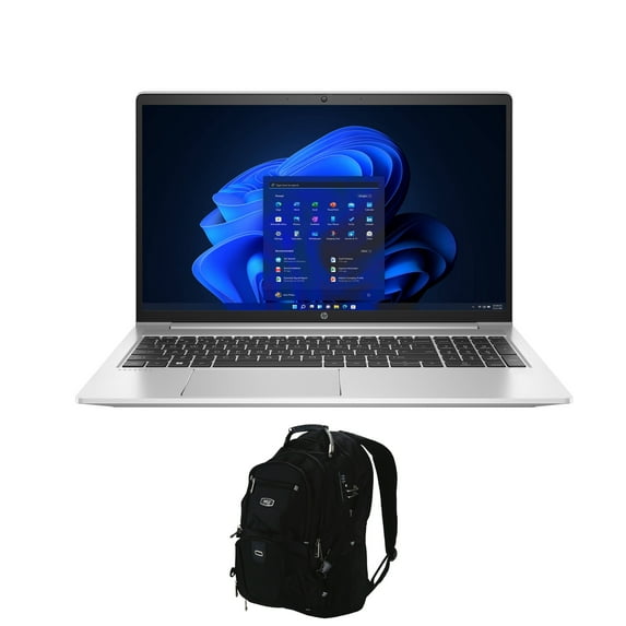 HP ProBook 450 G9 Home/Business Laptop (Intel i7-1255U 10-Core, 15.6in 60Hz Full HD (1920x1080), Intel Iris Xe, 64GB RAM, 2TB PCIe SSD, Win 11 Pro) with Travel/Work Backpack