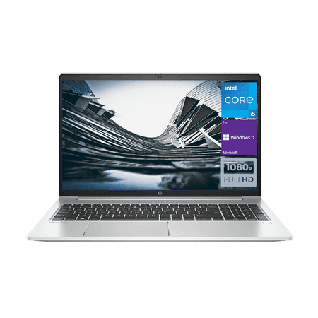 HP ProBook 450 Laptop, 15.6“ FHD Display, Intel Core i5-1235U, 16GB RAM, 512GB SSD, Windows 11 Pro