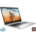 thumbnail image 1 of HP ProBook 455 G7 Laptop, 15.6" HD Display, AMD Ryzen 7 4700U Upto 4.1GHz, 8GB RAM, 1TB NVMe SSD, Vega 6, HDMI, DisplayPort via USB-C, Card Reader, Wi-Fi, Bluetooth, Windows 10 Pro, 1 of 7