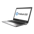 thumbnail image 1 of HP PROMO 650 G2, CORE I7-6820HQ, 15.6 FHD AG LED SVA, UMA ,256GB SSD Z TURBO, DV, 1 of 6