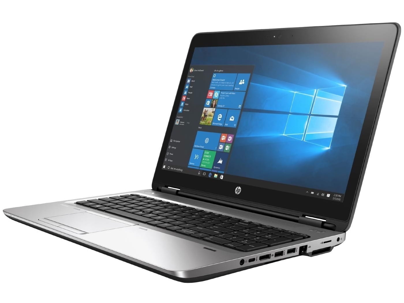 Restored HP ProBook 650 G3 Laptop 15.6" Intel Core i5 6300u 2.8GHz 8GB DDR4 256GB SSD M.2 Windows 10 Pro GB (Refurbished)