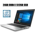 thumbnail image 1 of HP ProBook 650 G5 2020 Premium Business Laptop Computer I 15.6 inch FHD IPS Display I Intel Quad-Core i5-8265U I 24GB DDR4 512GB SSD I Backlit KB DVD Fingerprint&nbsp;WIFI USB-C Win 10 Pro, 1 of 7