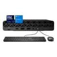 thumbnail image 1 of HP ProDesk 4 G1i Business Mini Desktop, Intel Core Ultra 5 235T, 16GB DDR5, 512GB SSD, Windows 11 Pro, Black, 1 of 7