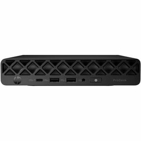 HP ProDesk 4 G1i Desktop Computer - Intel Core Ultra 7 265T - vPro Technology - 16 GB - 512 GB SSD - Mini PC - Jack Black - Intel Q870 Chip - Windows 11 Pro - Intel DDR5 SDRAM - English Keyboard - ...