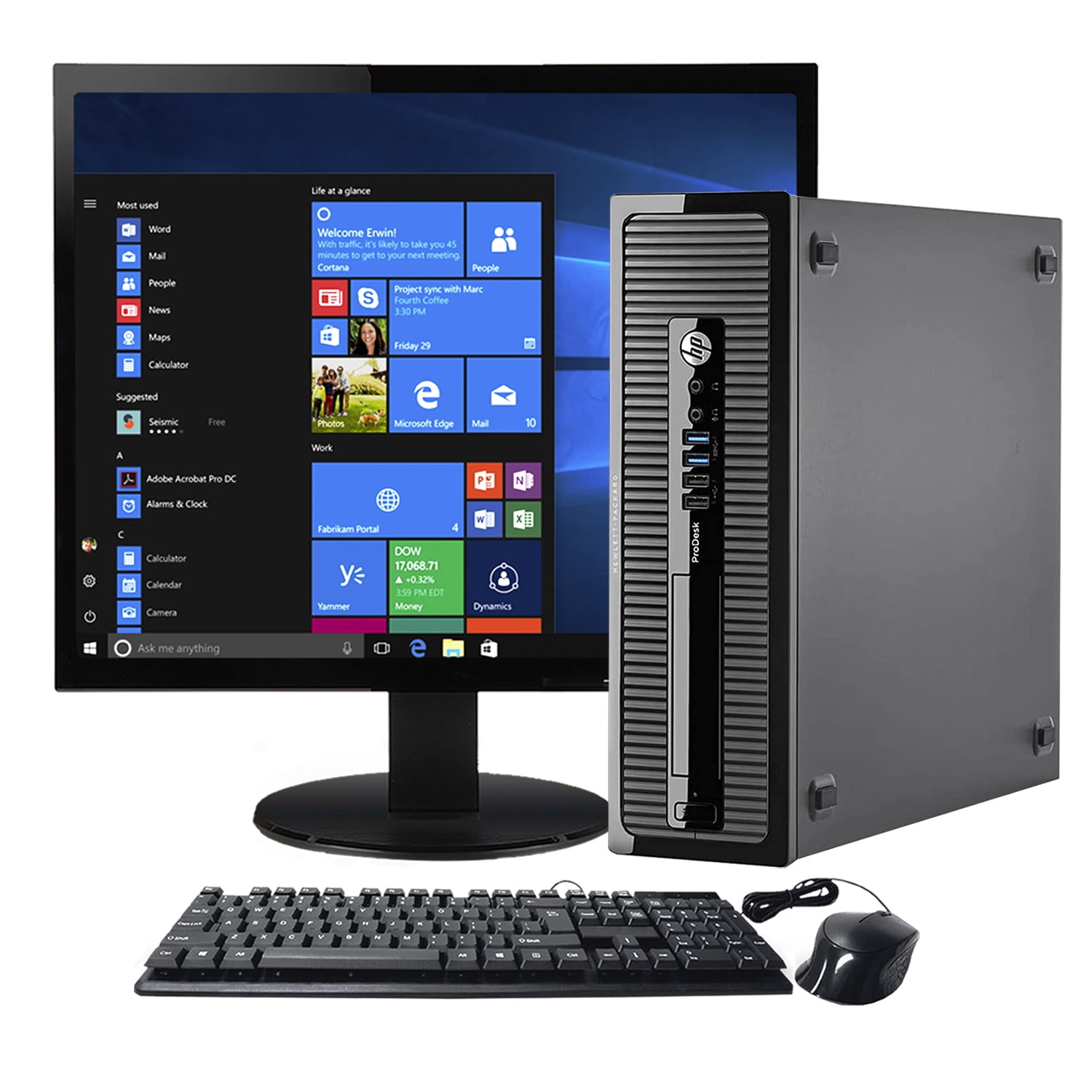 HP ProDesk 400 G1, Installed Office Version, 3.4Ghz Dual HP ProDesk 400 G1, Installed Office Version, 3.4Ghz Dual