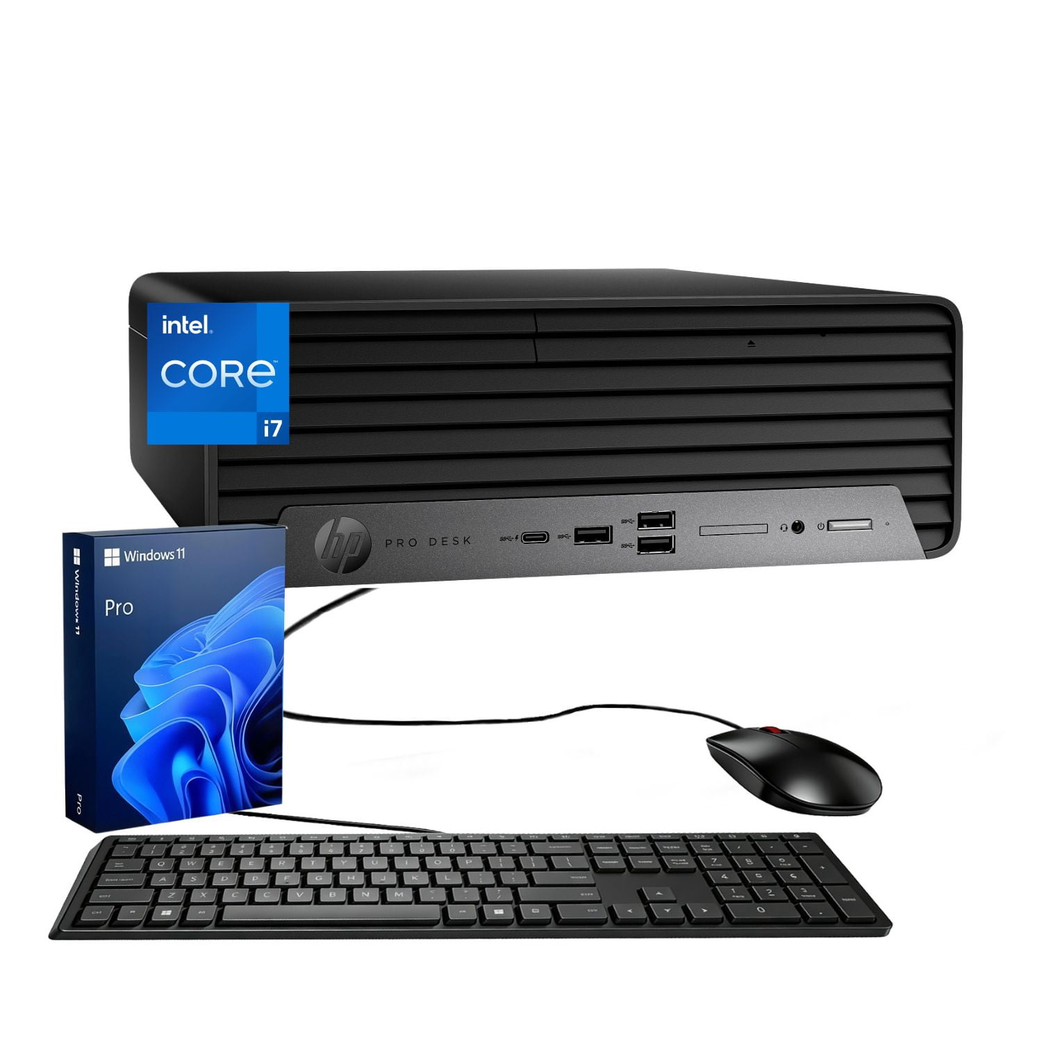 HP Pro 400 G9 SFF Business Desktop Computer, 13th Gen Intel Core