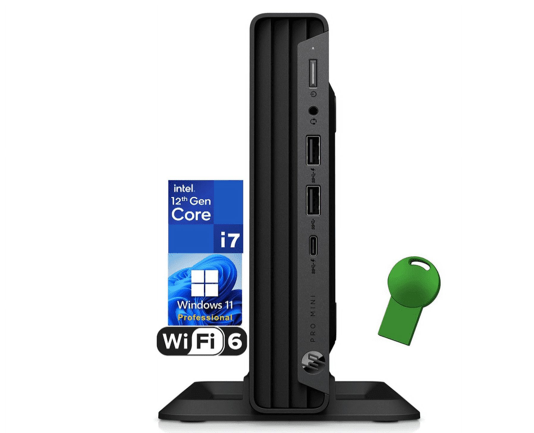 HP ProDesk 400G4 Windows 11 Mini Desktop Computer PC Intel i58500T (4.3GHz Turbo) 16GB