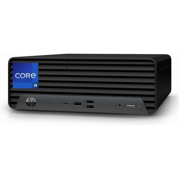 HP ProDesk 400 G9 SFF Desktop, Intel Core i9-14900K, 32GB RAM, 1TB NVMe SSD, Display Port, HDMI,USB-C, Built in Wi-Fi, BT, Small Form Factor Business Computer, Windows 11 Pro