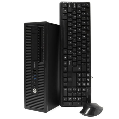 HP ProDesk 600G1 Desktop Computer PC, 3.20 GHz Intel i5 Quad Core Gen 4, 8GB DDR3 RAM, 500GB SATA Hard Drive, Windows 10 Home 64bit