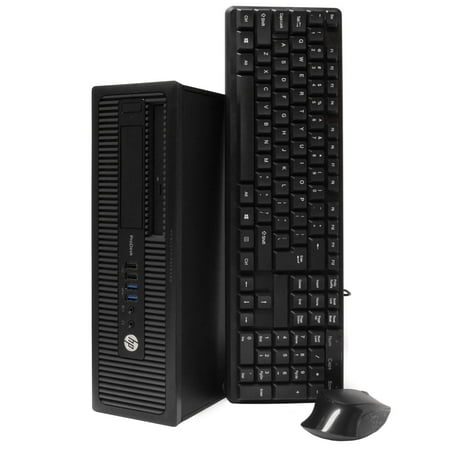 HP ProDesk 600G1 Desktop Computer PC, Intel Quad-Core i5, 1TB HDD, 16GB DDR3 RAM, Windows 10 Pro, DVD, WIFI, USB Keyboard and Mouse
