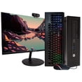 thumbnail image 1 of Pre-Owned HP ProDesk 600G1 Desktop Computer PC, 3.20 GHz Intel i5 Quad Core Gen 4, 16GB DDR3 RAM, 4TB HDD Hard Drive, Windows 10 Professional 64Bit, 1 of 8