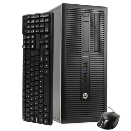 HP ProDesk 600G1 Tower Computer PC, 3.20 GHz Intel i5 Quad Core Gen 4, 16GB DDR3 RAM, 2TB SATA Hard Drive, Windows 10 Professional 64 bit