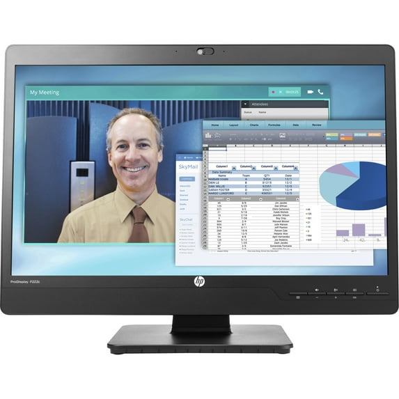 HP ProDisplay P222c - LED monitor - 21.5"