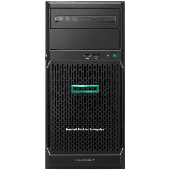 HP ProLiant ML30 Gen10 Business ERP Server for Finance and Operations with Operating System, Intel Xeon 4-Core 3.5GHz, 64GB DDR4 RAM, 8TB SSD, RAID, Windows Server 2019