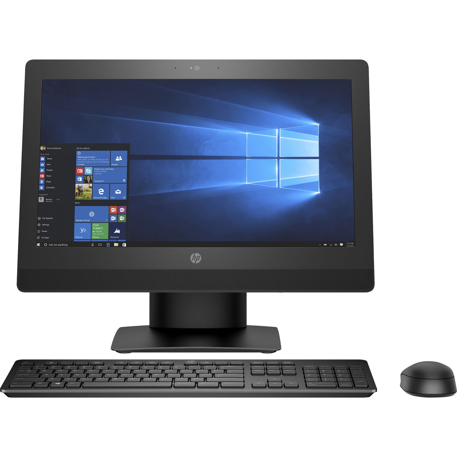 HP ProOne 400 G3 20-inch Non-Touch All-in-One PC - Walmart.com