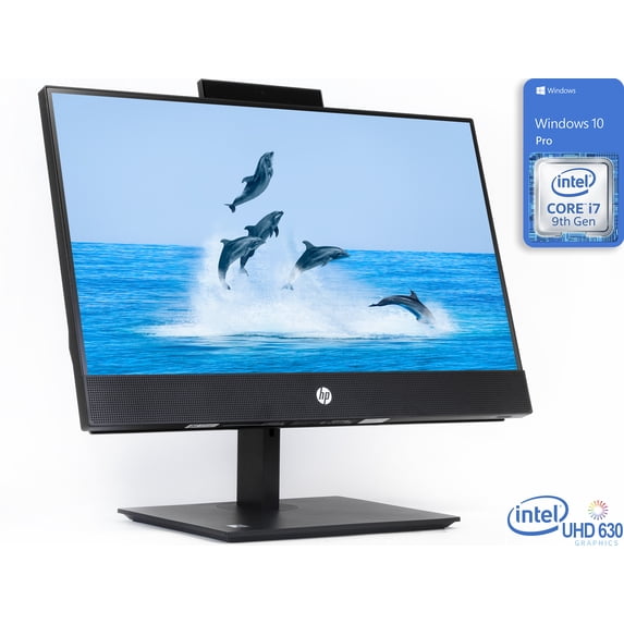 HP ProOne 600 G5 All-in-One, 21.5" FHD Display, Intel Core i7-9700 Upto 4.7GHz, 16GB RAM, 256GB NVMe SSD + 500GB HDD, HDMI, DisplayPort, Wi-Fi, Bluetooth, Windows 10 Pro