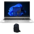 thumbnail image 1 of HP Probook 455 G9 Home/Business Laptop (AMD Ryzen 5 5625U 6-Core, 15.6in 60Hz Full HD (1920x1080), AMD Radeon, 32GB RAM, 256GB PCIe SSD, Backlit KB, Wifi, USB 3.2, Win 11 Pro) with Atlas Backpack, 1 of 7