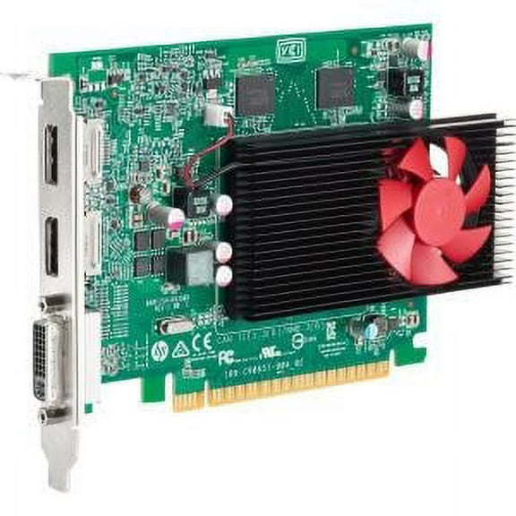 HP Radeon R9 350 Graphic Card - 2 GB - PCI Express 3.0 x16 - OpenGL 4.3, DirectX 12DisplayPortDVI - PC - 2 x Monitors Supported - Dual Link DVI Supported X16 GFX