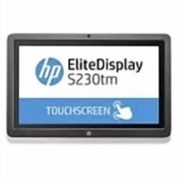 HP S230TM 23" Full HD (1920x1080) 7ms LED Touch Monitor,Black