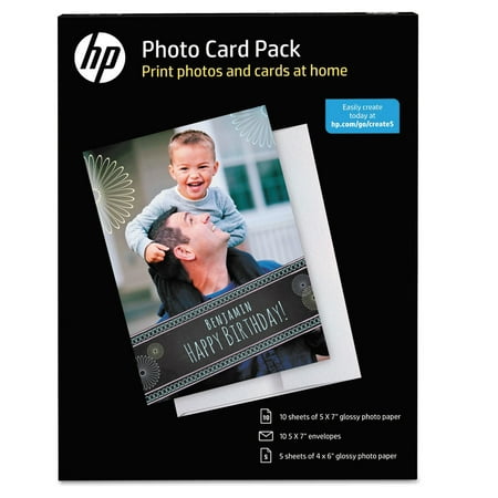 HP SF791A Photo Card Pack - White