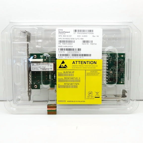 HP SN1600Q 32GB 1P FC Host Bus Adapter 868140-001 QLE2740-HP P9M75A-63001