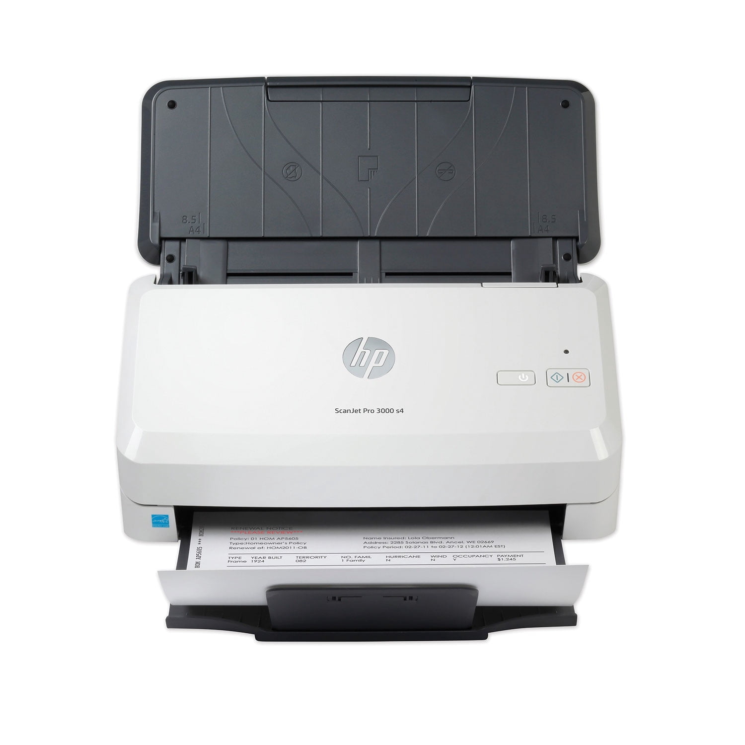 HP 6FW07A#BGJ ScanJet Pro 3000 s4 50-Sheet Duplex Auto Document Feeder 600 dpi Optical Resolution Sheet-Feed Scanner Sansujyuku sansujyuku.com