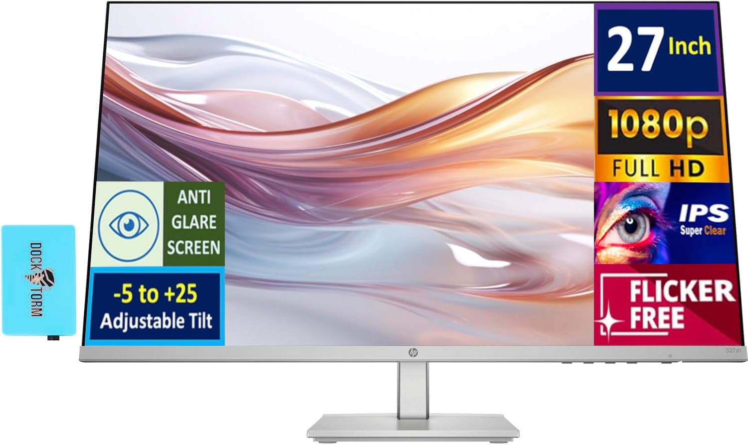 HP Series 5 527sh Height Adjust Monitor 94C50AA#ABA Bundle HP Series 5 527sh Height Adjust Monitor 94C50AA#ABA Bundle