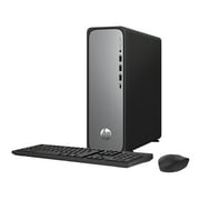 HP OmniDesk Slim Desktop PC Intel Core i3 8GB RAM 512GB SSD Windows 11 Home, Meteor Silver