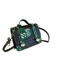 thumbnail image 1 of HP Slytherin 9x7 inch Crossbody Snap Close Designer Handbag, 1 of 1