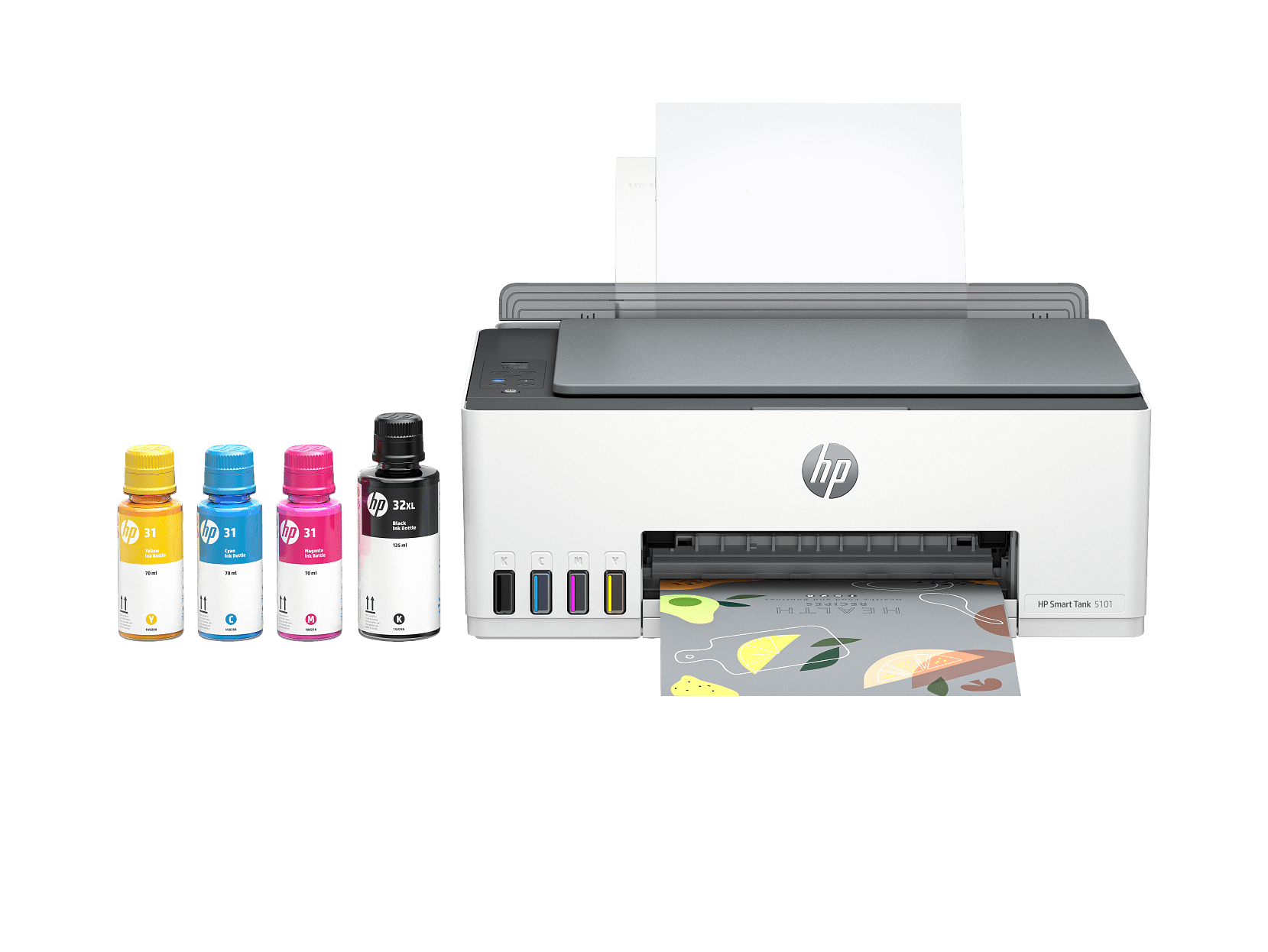 HP Smart Tank 5101 All-in-One Inkjet Printer, Mobile Print, Copy, Scan Up to