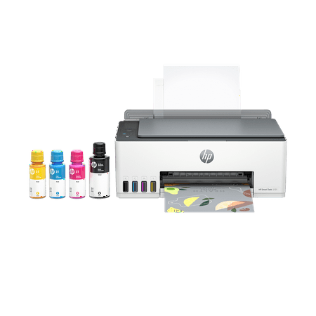 HP - Smart Tank 5101 Wireless AI-Enabled AiO Supertank Inkjet Printer w/ up to 2 Years of Ink Included, Perfect for School - White