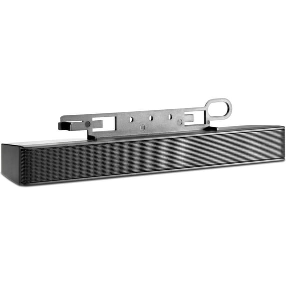 HP LCD Speaker Bar | Black | NQ576AT
