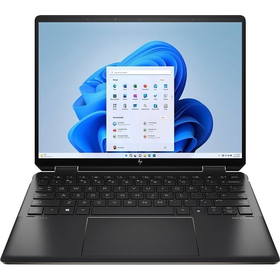HP - Spectre 2-in-1 13.5" Wide Ultra XGA+ Touch-Screen Laptop - Intel Evo Platform - Core i7 - 16GB Memory - 512GB SSD - Nightfall Black Tablet