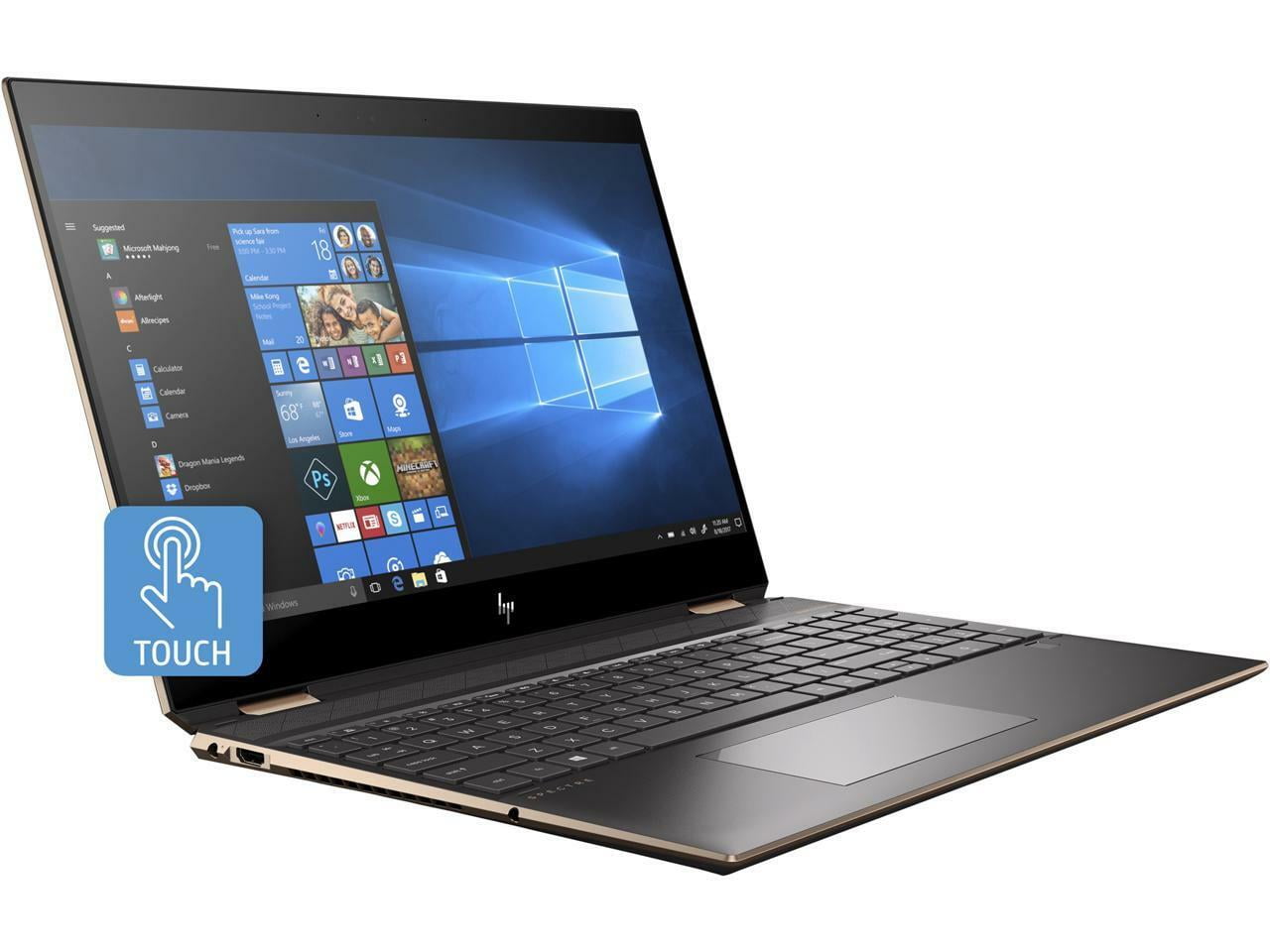 PreOwned HP Spectre x360 15tdf000 15.6" Touch Laptop, Intel Core i78750H, 2.20GHz, 8th Gen